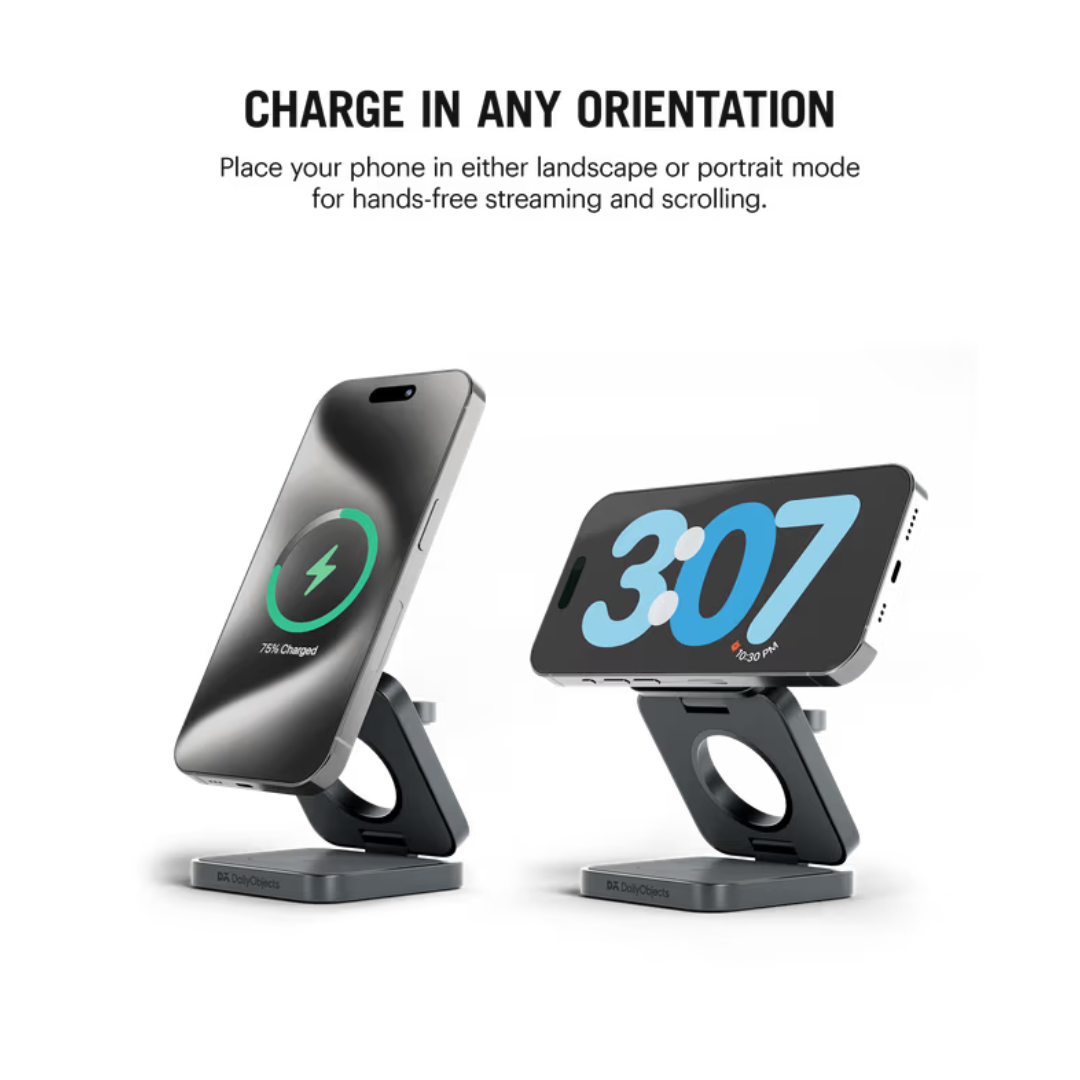VelorAa Foldaway 3-In-1 Magnetic MagSafe Wireless Charger