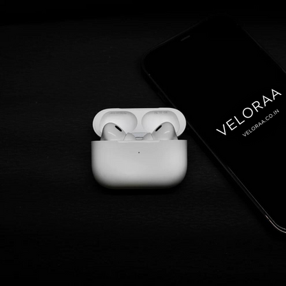 Vpods Pro 2nd Gen - USA Quality (ANC, PopUp Window, Working Serial Number, OG Box with MRP) 1-Yr Warranty & 15-Day Returns - Type C